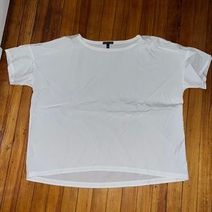 Eileen Fisher L/G short sleeve top